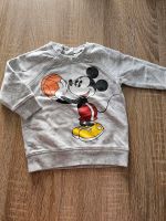 H&M Mickey Mouse Sweatshirt grau Niedersachsen - Duderstadt Vorschau