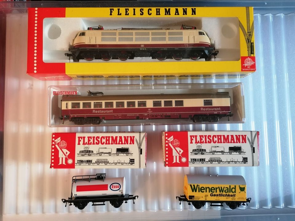 Fleischmann H0, Züge & Zubehör, gebraucht, siehe Bilder in Augsburg