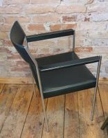 Vintage Sessel aus Leder und Chrome 60er Mitte - Tiergarten Vorschau