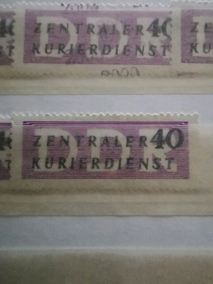 Dienstmarken DDR ZKD Innenministerium, MfS Stasi eher nicht in Jena