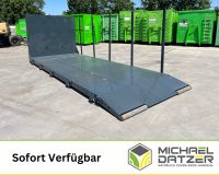 Abrollcontainer Plattform 6,50m mit int. Rampe + Rungen 6750€ Bayern - Pliening Vorschau