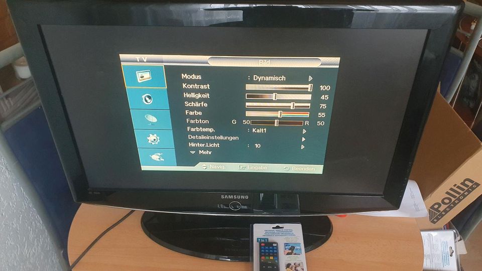 LCD TV Samsung LE32R82B Fernseher HDMI 1080i + Ersatzfernbedienun in Offenburg
