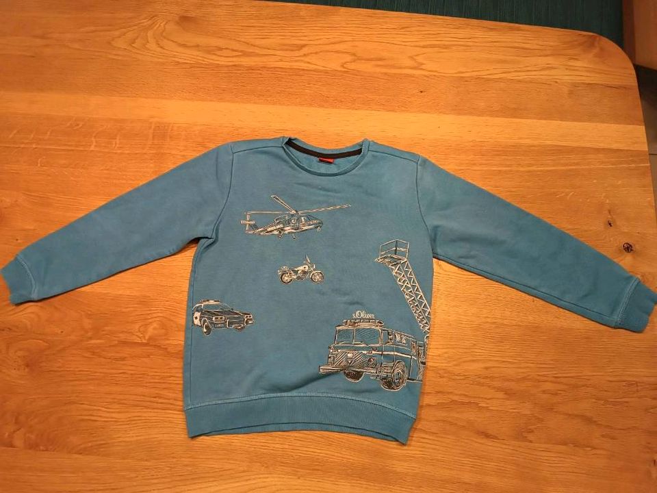 Kinder "S.Oliver" 1xPullover/1xLongsleeve Größe 128/134 in Ursensollen