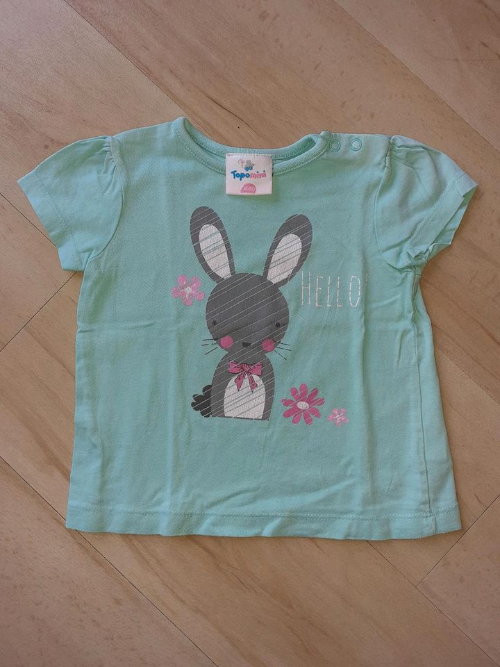 Shirt topomini  74/80 Hase Ostern in Kaarst