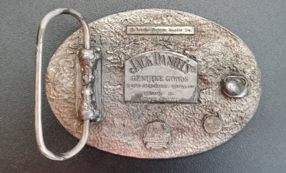 Jack Daniel`s Buckel Product Hochwertig gearbeitete in Bad Duerrenberg