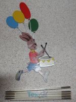 Hase mit Luftballons und Trommel -Sperrholzfigur Dresden - Leuben Vorschau