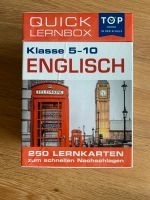 Englisch Lernkarten Klasse 5-10 Quick Lernbox Eimsbüttel - Hamburg Eidelstedt Vorschau