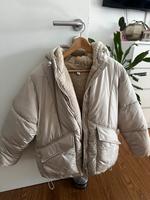 Topshop petite- Winterjacke Beige mit Kapuze Hessen - Hanau Vorschau