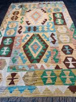 Afghan Kelim 152x101 Kilim Teppich Handarbeit rug wolle geometrie Berlin - Wilmersdorf Vorschau