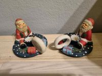 2 Nikolaus Kerzenhalter  Weihnachten 2 Stck. Bayern - Oberkotzau Vorschau