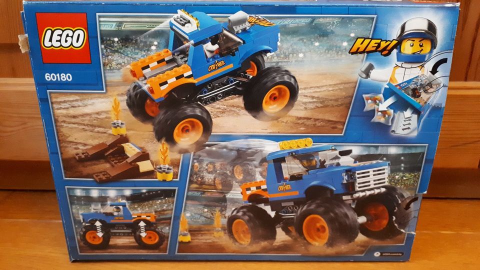 Lego City 60180 Monster Truck Auto vollständig mit OVP in Gremmendorf