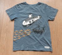 T-shirt Größe 122 128 H&M blau U-Boot Fische Bayern - Olching Vorschau