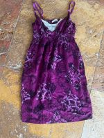 Derek Heart Kleid Viskose Minikleid Spitze Tunika S violett Somme Sachsen-Anhalt - Salzwedel Vorschau