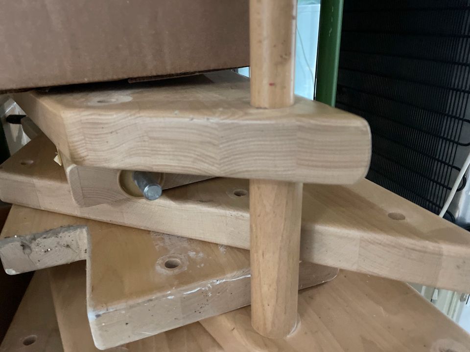 Wendeltreppe Holz in Weißenburg in Bayern