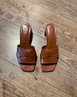 Zara • Sandalen mit Blockabsatz braun 37 Nordrhein-Westfalen - Lünen Vorschau