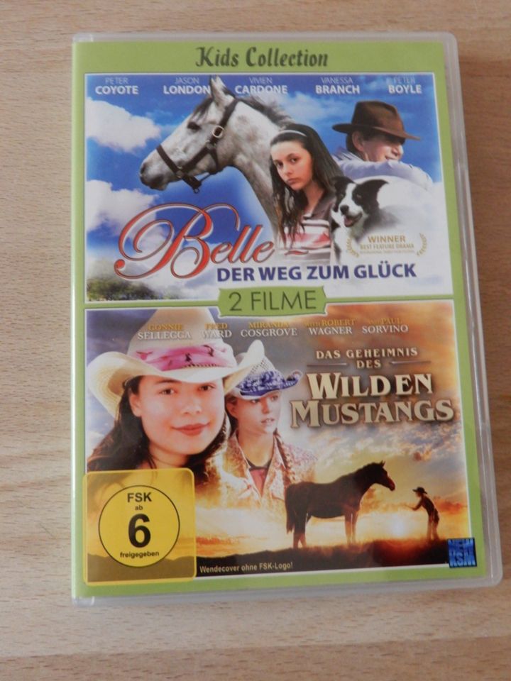 DVD Belle der Weg zum Glück und Das Geheimnis des wilden Mustang in Ehekirchen