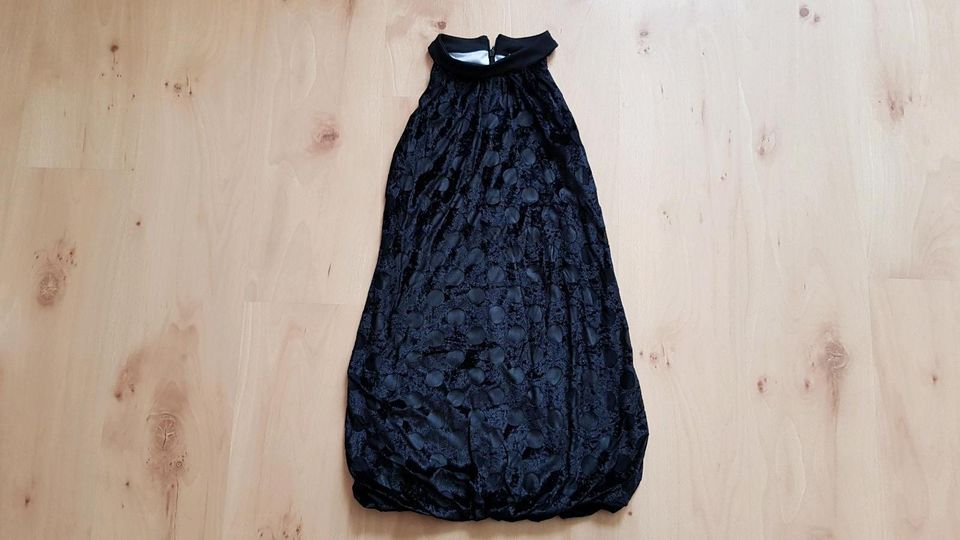 KLEID kurzarm Gr.140 ✔wieNEU✔❤PUNKTE❤FESTLICH❤ schwarz in Bad Kreuznach