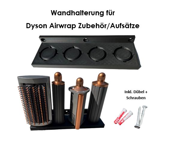 Wandhalterung passend für Dyson Airwrap Aufsätze/ 18,00€* in Monheim
