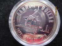 Kanada 1 Dollar, 1975 - 100. Geburtstag von Calgary SILBER Bad Doberan - Landkreis - Bad Doberan Vorschau