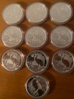 10 Silbermünzen Emu 1 Oz Kr. Dachau - Markt Indersdorf Vorschau
