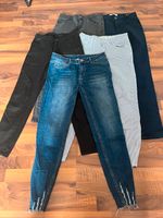 5x Damenjeans | Gr. 38 | M | Schwarz / mehrfarbig | Skinny Sachsen-Anhalt - Magdeburg Vorschau