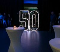 Geburtstag Feier Geschenk 50er LED Licht Baden-Württemberg - Aalen Vorschau