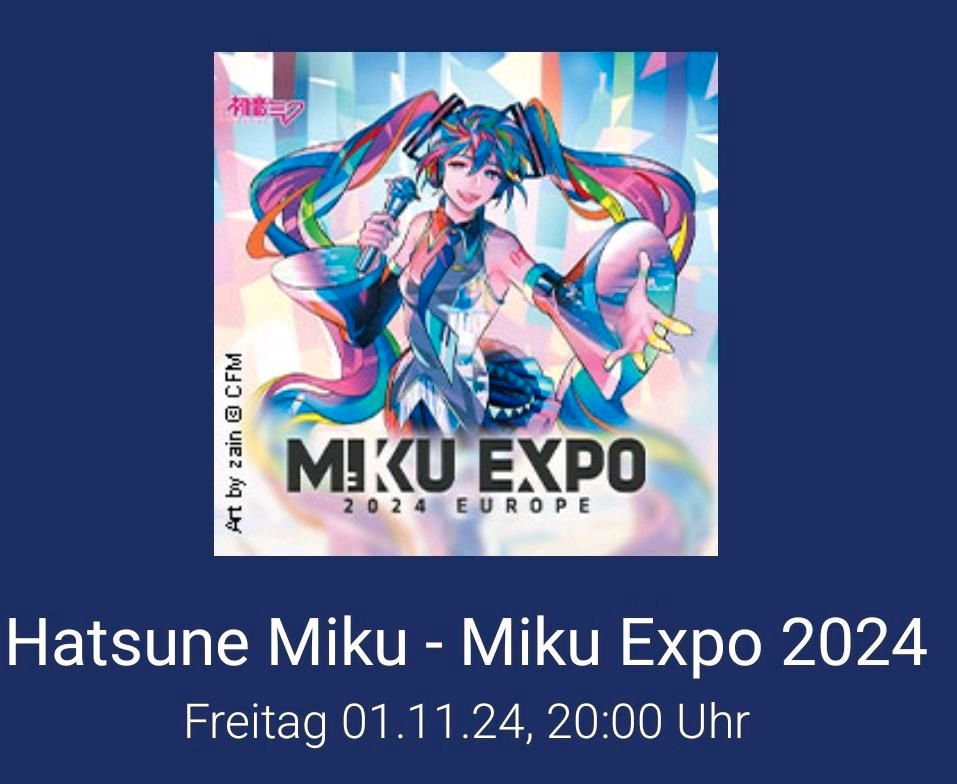 3 Tickets Hatsune Miku Expo 2024 in Otter