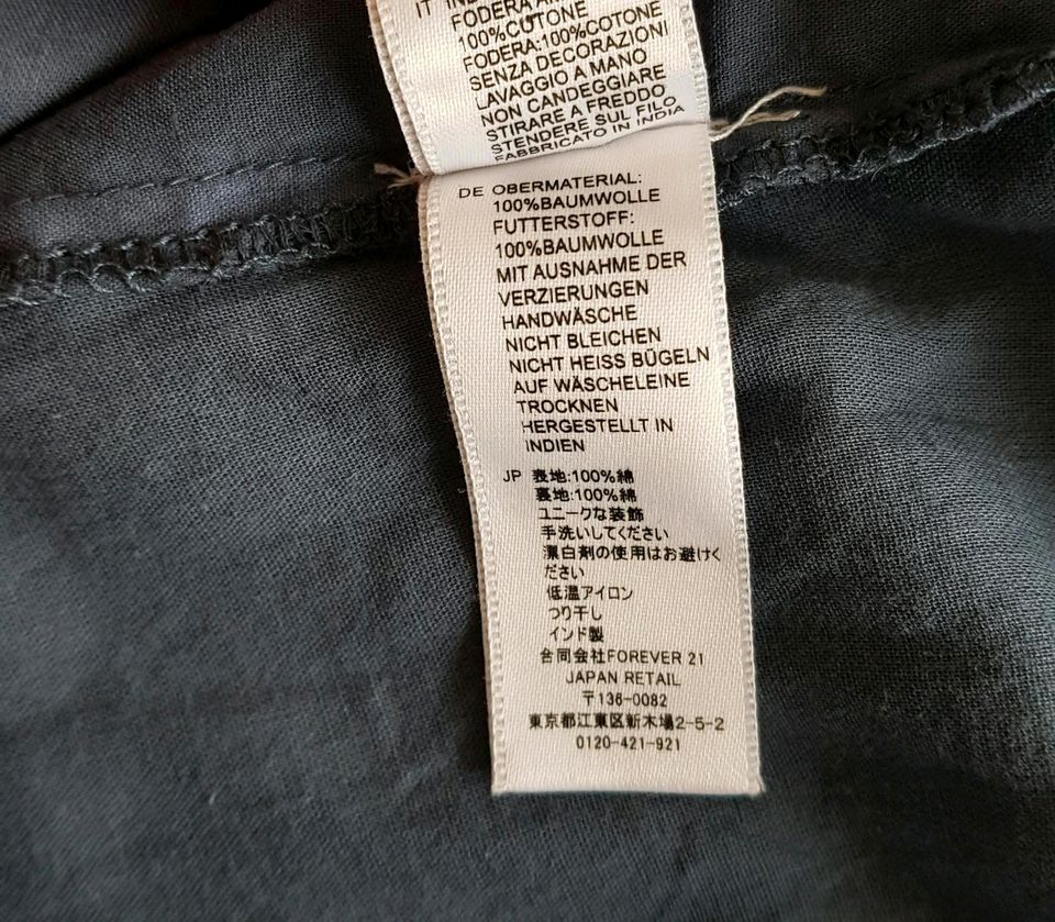 Blaues Kleid/ Shirt von Forever21 Größe S in Bochum