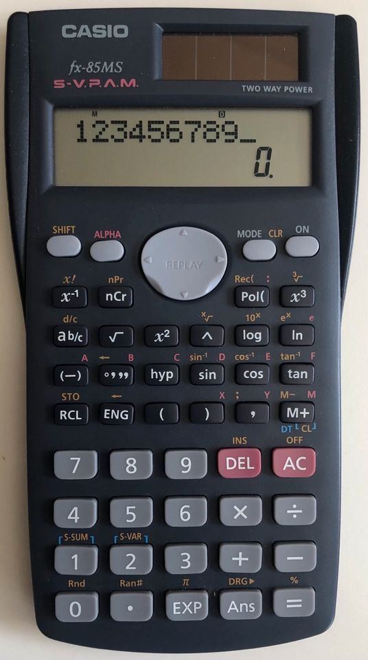 Casio FX-85 MS Taschenrechner in Tettnang