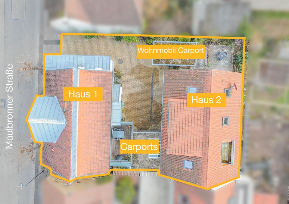 Neue schlüsselfertige 3-Zimmer Dachgeschosswohnung mit Süd-Balkon in Güglingen