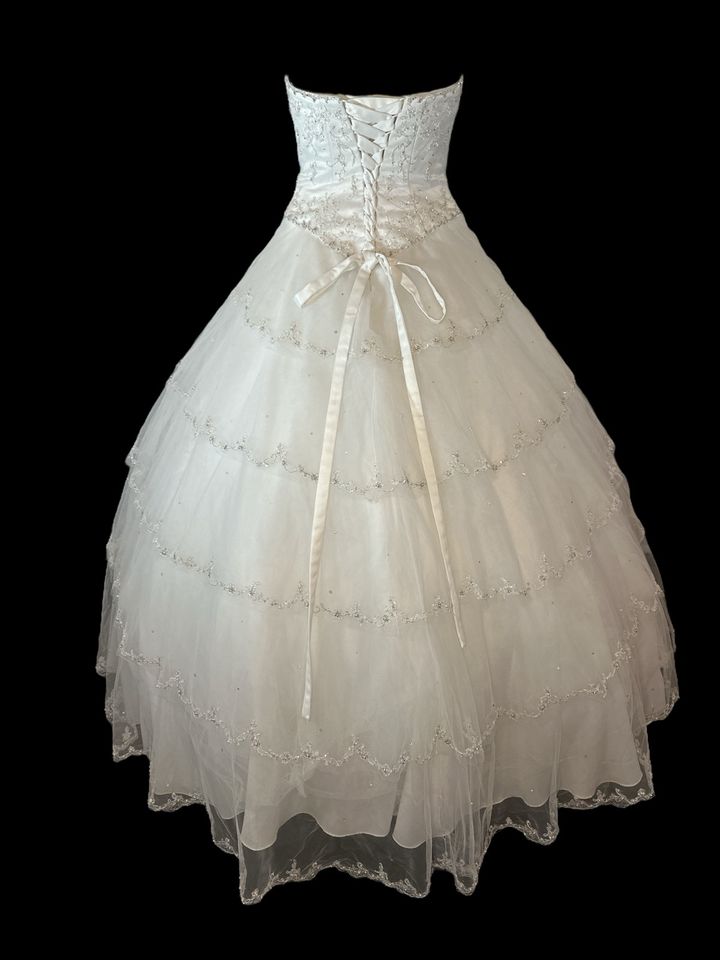 Brautkleid Hochzeitskleid Mori Lee Gr. 36/38 Prinzessin Tüll in Ballenstedt