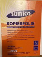 Sumico Premium Kopierfolien, OHP, A4 Bayern - Rudelzhausen Vorschau