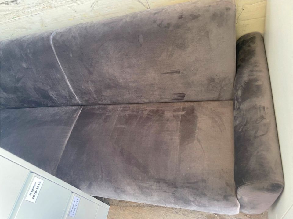 Sofa, Schlafsofa, Anthrazit/dunkelgrau in Reutlingen