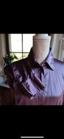 Brax Hemd Bluse echte Seide M L violet Hessen - Geisenheim Vorschau