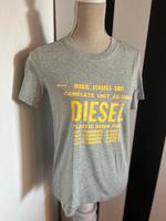T-Shirt Diesel grau gelb Niedersachsen - Leer (Ostfriesland) Vorschau