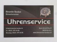 Uhrenservice Uhrmacher Uhren Reparatur Revision Überholung Nürnberg (Mittelfr) - Aussenstadt-Sued Vorschau