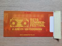 AStA Sommerfestival 2024 – Hard-Ticket Nordrhein-Westfalen - Paderborn Vorschau