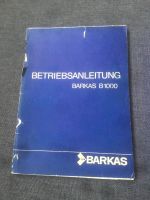 Barkas B1000 Betriebsanleitung original mit Schaltplan 1977 Brandenburg - Schorfheide Vorschau