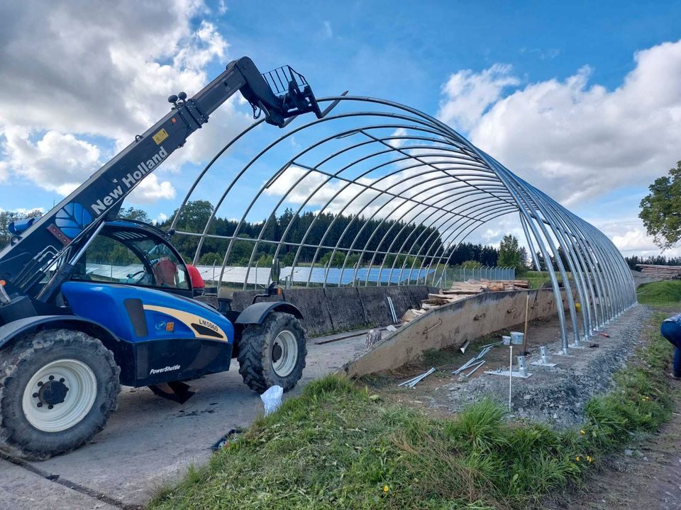 Neu im Sortiment - Erstklassige Beschaffenheit - Genehmigungsfreier Aufbau - Wetterbeständig - Maximale Tragkraft - Für professionelle Nutzung & Zuhause - Rundbogenhalle Mehrzweckhalle Industriezelt in Kroppen