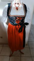 Dirndl mit Bluse & Schürze rot beige 42 Bayern - Friedberg Vorschau