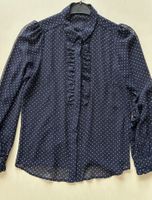 Volant Bluse mit Polka Dots, leicht transparent, 38 München - Trudering-Riem Vorschau