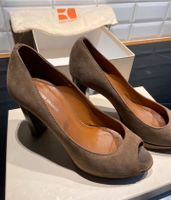 BOSS ORANGE Gr. 38 Peep Toe ARGON Pumps grey/grau Altona - Hamburg Blankenese Vorschau