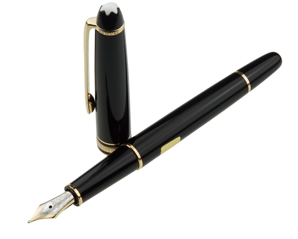 Montblanc Meisterstück Füller No.144 Classique Gold M-Feder TOP in Pfarrkirchen