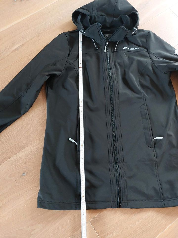 Damen Softshell-Mantel / - Jacke Gr. 50 von HIS schwarz in Ober-Ramstadt