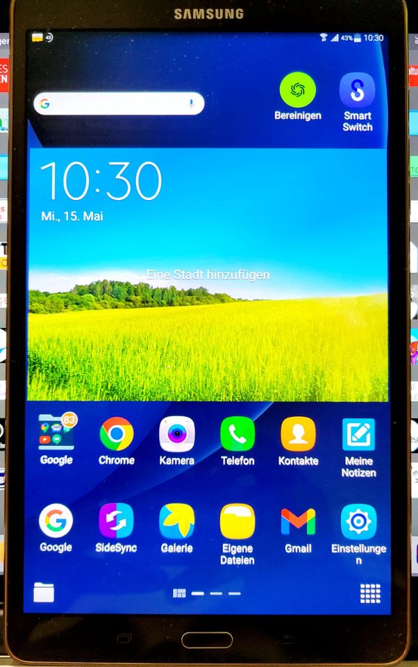 Samsung Tablet Galaxy S8.4 Wlan 16 GB + 32 GB Speicherkarte in Hamburg