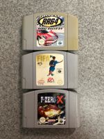 Nintendo 64 Spiele: FIFA 64, F-Zero X, Ridge Racer 64 RR64 Baden-Württemberg - Reutlingen Vorschau