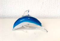 Glasdelphin blau weiß ; Delfin Figur ; Glas Delphin Deko Nordrhein-Westfalen - Lüdenscheid Vorschau