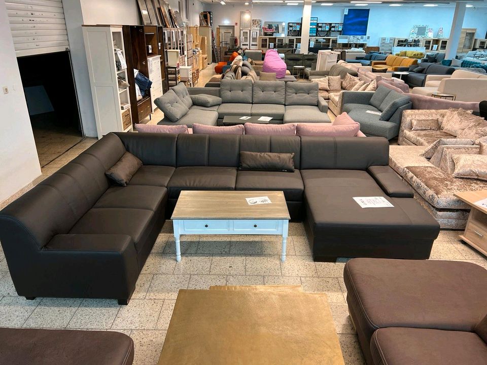 Sofa Couch Schlafsofa Wohnlandschaft Möbel UVP 1759€ in Herbstein