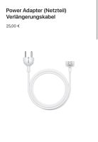 Power Adapter Verlängerungskabel original Apple für MacBook Bayern - Frasdorf Vorschau