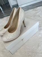 Brautschuh Pumps High Heels Gr 36 Baden-Württemberg - Elztal Vorschau
